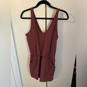 Mountain Hardwear Shortalls Small Brick Red